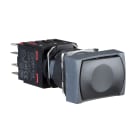 Schneider Electric - Harmony XB6 - bouton-poussoir - Ø16mm - à impulsion affleurant - 1O - noir