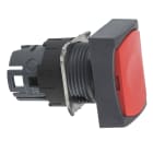 Schneider Electric - Harmony ZB6 - tête rectangulaire pour bouton-poussoir - Ø16mm - rouge