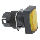 Schneider Electric - Harmony ZB6 - tête rect. pour bouton-poussoir lumineux - Ø16mm - jaune