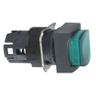 Schneider Electric - Harmony ZB6 - tête carrée pour bouton-poussoir lumineux - Ø16mm - vert