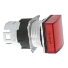 Schneider Electric - Harmony ZB6 - tête carrée pour voyant - Ø16mm - cabochon lisse - rouge