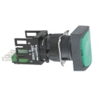 Schneider Electric - Harmony XB6 - bouton-poussoir - Ø16mm - à impulsion affleurant - 1F - vert