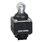 Telemecanique Sensors France - ZCKD - tête pour inter - poussoir galet Ø12mm métal à souff -25/+70°C
