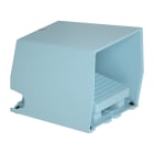 Schneider Electric - Preventa XPEM - inter. a pied - simple - avec capot - metal.- bleu - 1O+1F