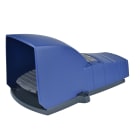 Schneider Electric - Preventa XPEB - inter. à pied - simple - avec capot - plast.- bleu - 1O+1F