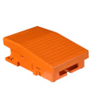 Schneider Electric - Preventa XPER - inter. à pied - simple - sans capot - métal.- orange - 2O+2F