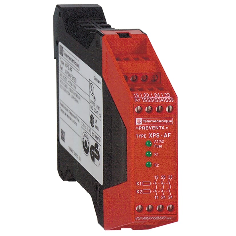 Schneider Electric - Preventa XPSAF - controleur - arret d'urgence - 24Vca-cc