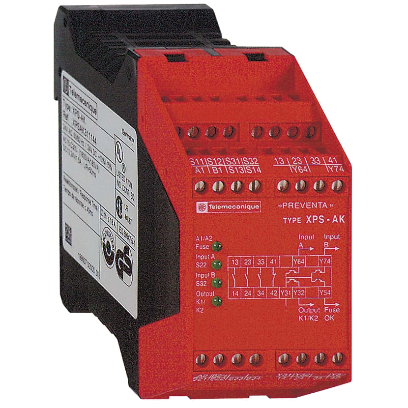 Schneider Electric - Preventa XPSAK - controleur - arret d'urgence - 24Vca-cc