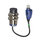 Telemecanique Sensors France - XS détecteur inductif métal - M30 L66mm noyable appr Sn18mm DC3-PNP NO - M12 dép