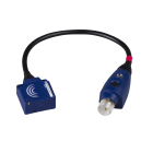 Telemecanique Sensors France - OsiSense XS9 - détecteur inductif - 26x26 - L13mm - PBT - Sn 10mm - M12 0.15m