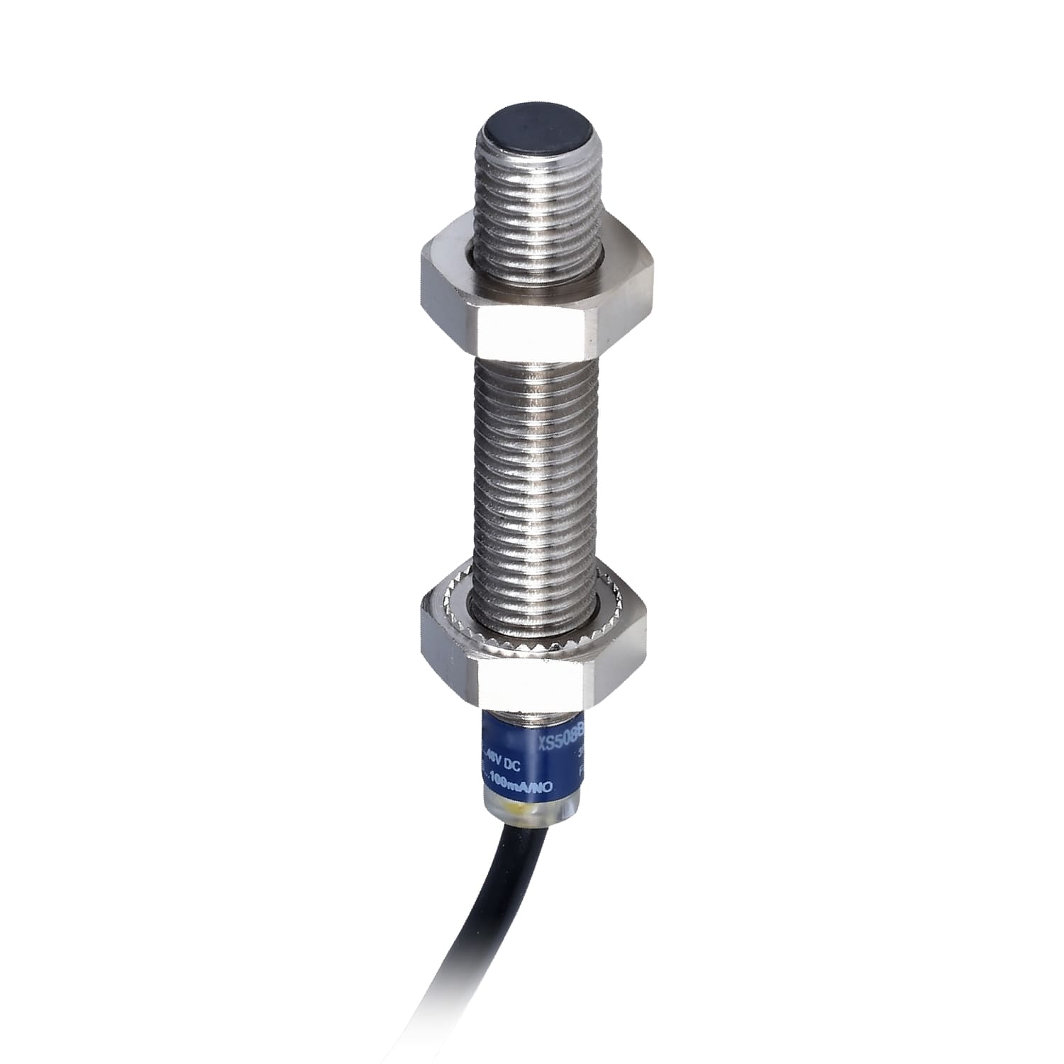 Telemecanique Sensors France - XS détecteur inductif inox - M8 L51mm noyable Sn1,5mm -40/+70°C DC2 NO - 2m