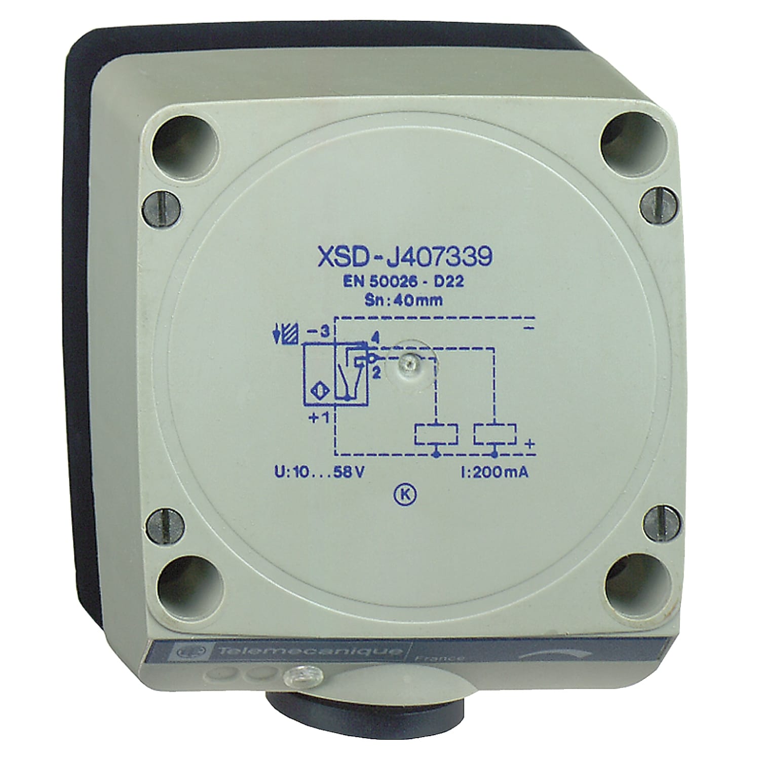 Telemecanique Sensors France - OsiSense XS général - Detecteur induct rect 101 x40x82 20 264v