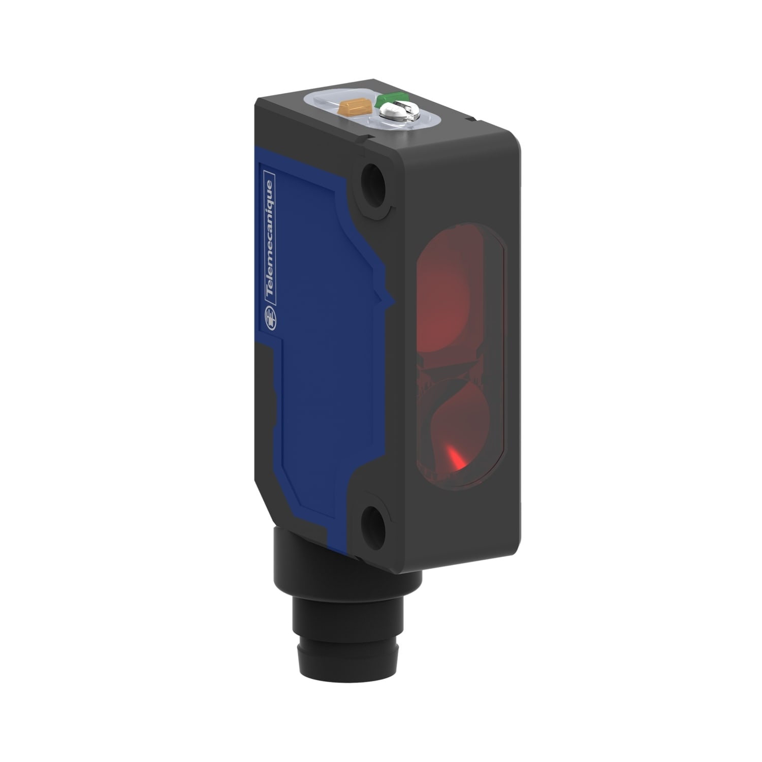 Telemecanique Sensors France - Sensors XU - cellule optique miniature - reflex polarisé 8m PNP connect M8 24Vcc