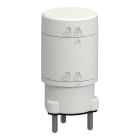 Schneider Electric - Harmony XV4 - embase alim avec couvercle - Ø40 - gris - 24VACDC - 3 Broches