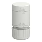 Schneider Electric - Harmony XV4 - embase tube et couvercle - Diamétre 40 - blanc - 24VACDC