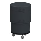 Schneider Electric - Harmony XV6 - embase alim avec couvercle - Ø60 - gris - 24VACDC - 3 Broches