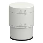 Schneider Electric - Harmony XV6 - embase alim avec couvercle - Ø60 - blanc - 24V - Tube/direct