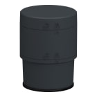 Schneider Electric - Harmony XV6 - embase alim avec couvercle - Ø60 - gris - 24VACDC