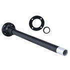 Schneider Electric - Harmony XVB - tube support+pied de fixation L=400mm - aluminium noir