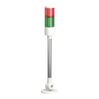Schneider Electric - Harmony XVGK - Colonne monolithique - Ø50 - fixe rouge/vert - 24V - inclinable