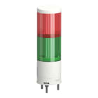 Schneider Electric - Harmony XVGK - Colonne monolithique - Ø50 - fixe R/V - 24V - embase 3 broches