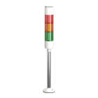Schneider Electric - Harmony XVGK - Colonne monolithique - fixe R/O/V - 24V - buzzer - socle