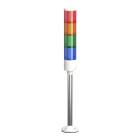 Schneider Electric - Harmony XVGK - Colonne monolithique - Ø50 - fixe R/O/V/bleu - 24V - socle