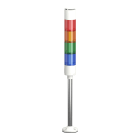 Schneider Electric - Harmony XVGK - Colonne monolithique - fixe R/O/V/bleu - 24V - buzzer - socle