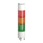Schneider Electric - Harmony XVGK - Colonne monolithique - fixe R/O/V - 110VAC - buzzer - 3 broches