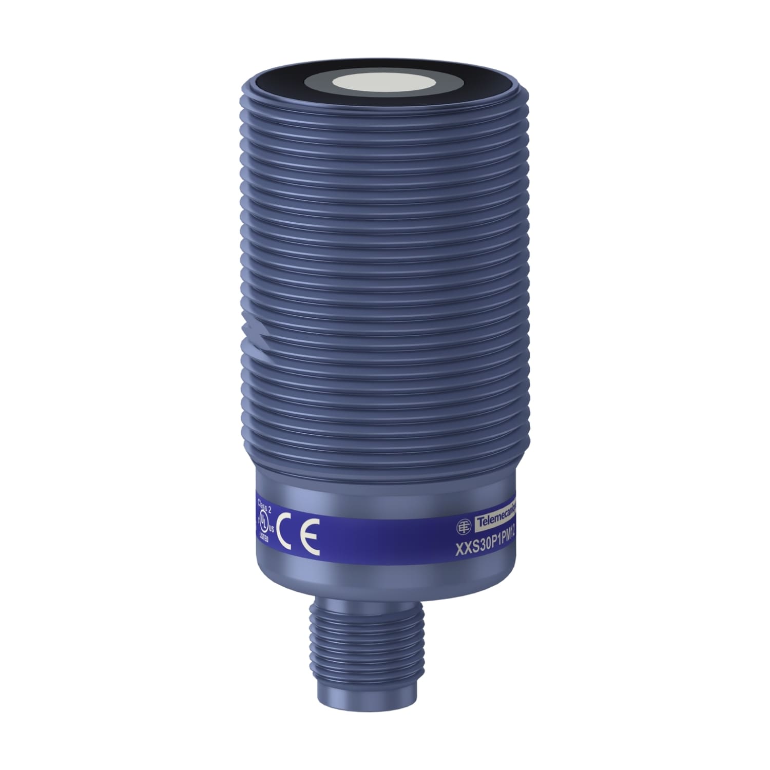Telemecanique Sensors France - OsiSense XX - détecteur ultrason - plastic - cylindrique M30 droit - 1M PNP