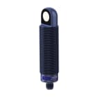 Telemecanique Sensors France - OsiSense XX - détecteur ultrason - plastic - cylindrique M30 coudé - 1M PNP