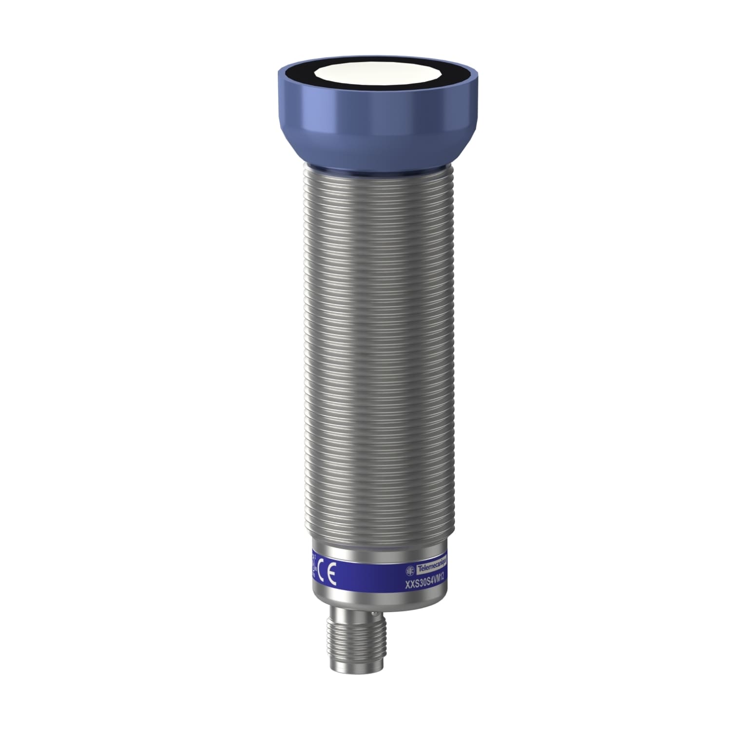 Telemecanique Sensors France - OsiSense XX - détecteur ultrason - inox - cylindrique M30 droit - 4M 0-10V