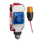 Telemecanique Sensors France - Preventa XY2 métier - Arret d urgence a cable a vec voyant 24v