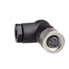 Telemecanique Sensors France - OsiSense XZ - connecteur nu femelle - M8 - 4 broches - coudé - PE M9 -5 x 1