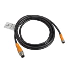 Telemecanique Sensors France - OsiSense XZ - rallonge - mâle M12 4broches droit - fem. M8 4broches droit - 5m