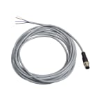 Telemecanique Sensors France - OsiSense XZ - connecteur pré-câblé - droit mâle - M12 - 4 broches - PVC 5m