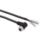 Telemecanique Sensors France - OsiSense XZ - Prolongateur femelle m12 coude 4broches