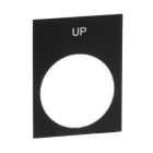 Schneider Electric - Harmony - étiquette - 30x40mm - noir - UP