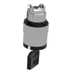 Schneider Electric - Harmony XB4 - tête bouton tournant à clé F034 - Ø22 - 2 pos fix - retr G