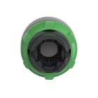 Schneider Electric - Harmony XB5 - tête bouton pous-pous lumin - Ø22 - col grise - dépassant - jaune