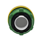Schneider Electric - Harmony XB5 - tête voyant lumineux DEL - Ø22 - lisse - pour étiquette - jaune