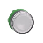 Schneider Electric - Harmony XB5 - tête bouton poussoir lumineux DEL - Ø22 - blanc