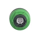 Schneider Electric - Harmony XB5 - tête de bouton poussoir - Ø22 - col flush grise - pour étiq - vert