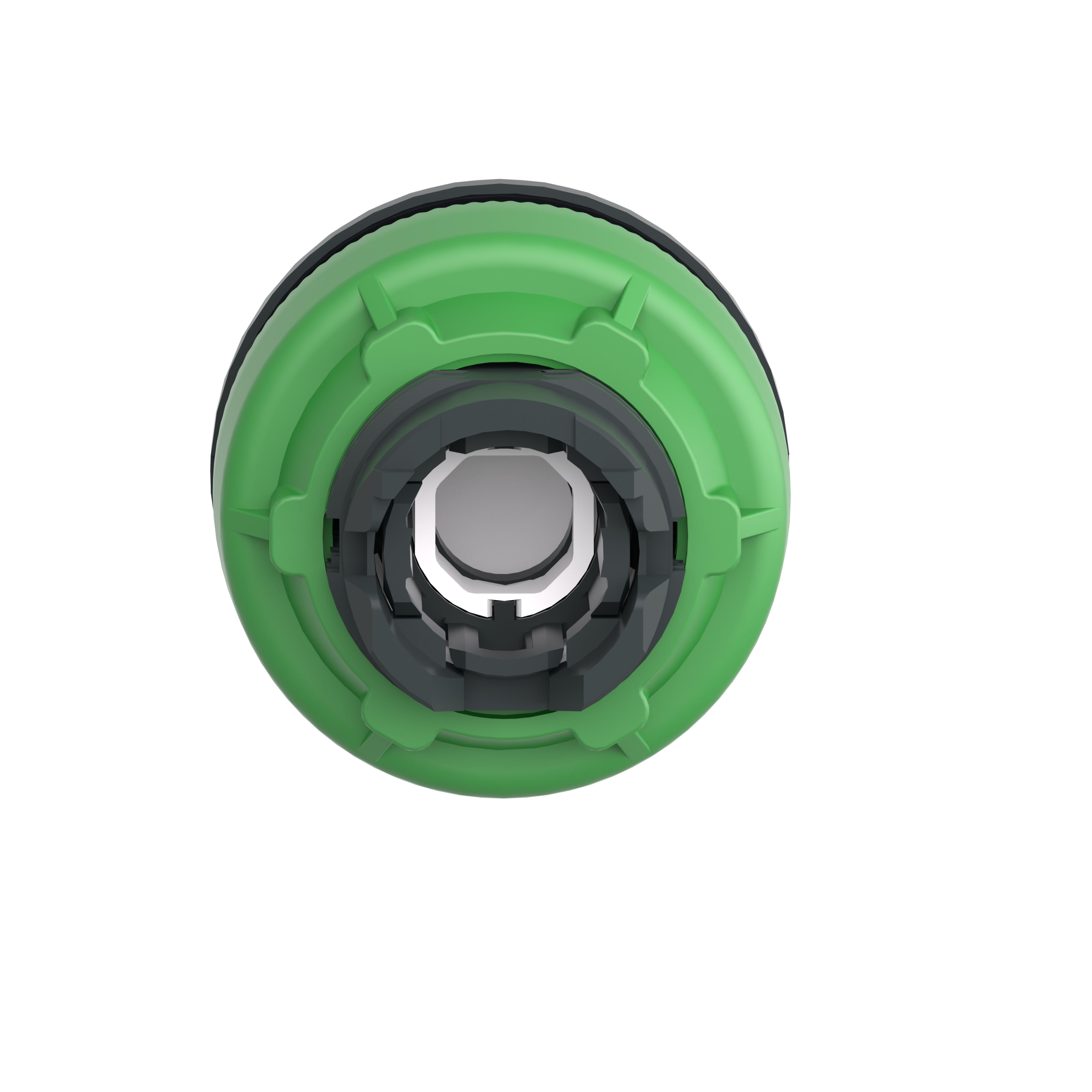 Schneider Electric - Harmony XB5 - tête bouton poussoir à impulsion - flush - pour étiq - jaune