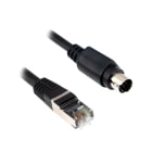 Schneider Electric - Magelis - câble liaison série Uni-Telway/Modbus - mâle 1mini DIN +1RJ45 - L=2,5m
