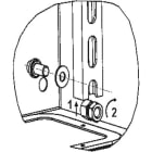 Schneider Electric - PanelSeT - 4 écrous par châssis DIN