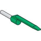 Schneider Electric - Linergy DZ5 - embout de câble porte étiquette - moyen - 1mm² - rouge - DIN