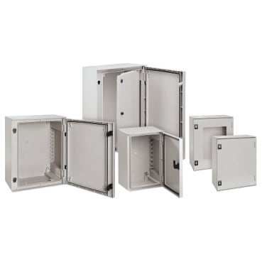 Schneider Electric - PanelSeT Pièces détachées - porte pleine - façade - coffret S3D - H=1000xL=800mm