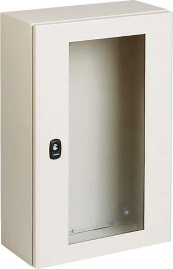 Schneider Electric - PanelSeT S3D - Enveloppe acier - H400xL300xP200 mm - porte vitrée