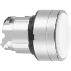 Schneider Electric - Harmony XB4 - tete de bouton - Blanc affleurant non marqué - Membrane - diam 22